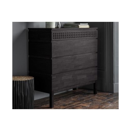 Gallery Direct Boho Boutique 4 Drawer Chest of Drawers Gallery Direct Boho Boutique 4 Drawer Chest of Drawers