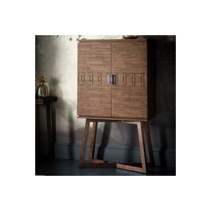 Gallery Direct Boho Retreat Cocktail Cabinet Gallery Direct Boho Retreat Cocktail Cabinet