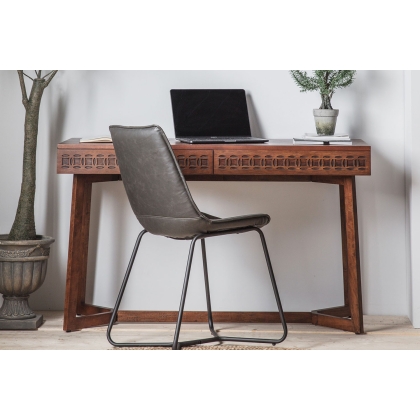 Gallery Direct Boho Retreat 2 Drawer Desk