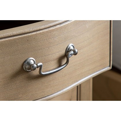 Gallery Direct Chic Weathered Bedside Table Gallery Direct Chic Weathered Bedside Table