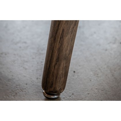 Gallery Direct Hatfield Smoked Oak 80cm Small Triangular Dining Table Set & x2 Chairs Gallery Direct Hatfield Smoked Oak 80cm Small Triangular Dining Table Set & x2 Chairs