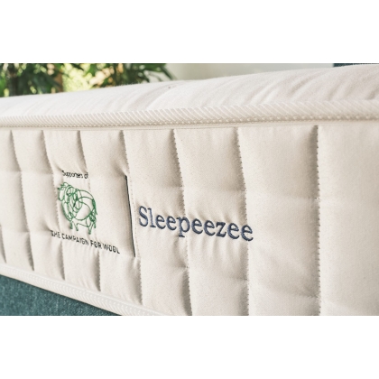 Sleepeezee Wool Luxe 1200 Divan Bed