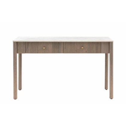 Gallery Direct Marmo Mango Wood Console Table with Marble Top Gallery Direct Marmo Mango Wood Console Table with Marble Top