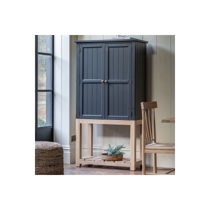 Gallery Direct Eton Painted Meteor 2 Door Cupboard