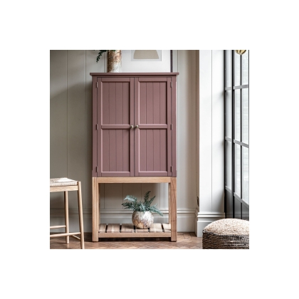 Gallery Direct Eton Painted Clay 2 Door Cupboard