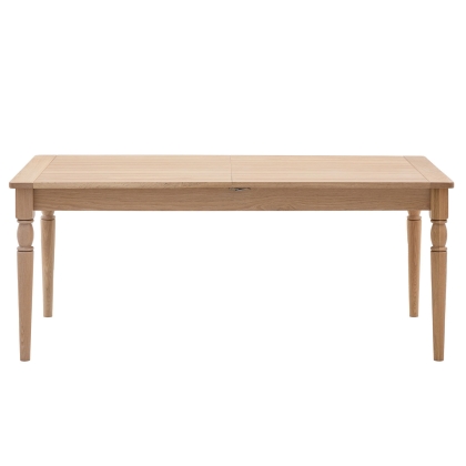 Gallery Direct Eton Oak 180/230cm Ext Dining Table