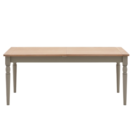 Gallery Direct Eton Painted Prairie 180/230cm Ext Dining Table