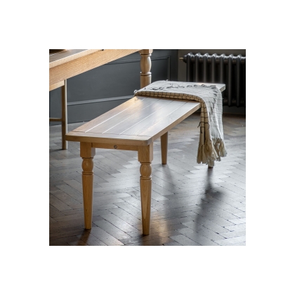 Gallery Direct Eton Oak Bench Dining