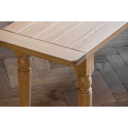 Gallery Direct Eton Oak Bench Dining