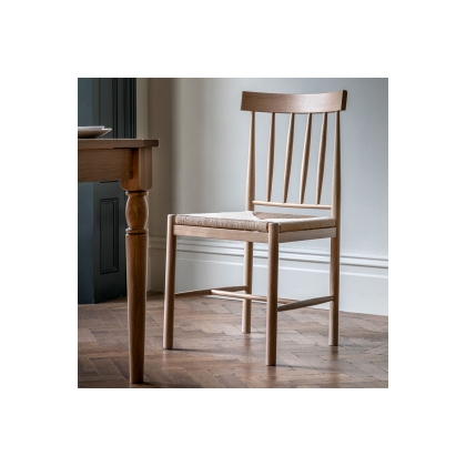 Gallery Direct Eton Oak Set Of 2 Dining Chairs