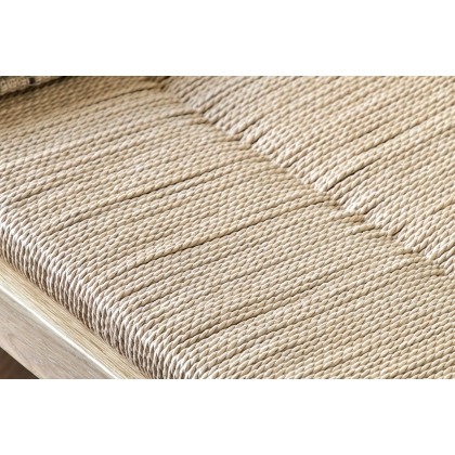 Gallery Direct Eton Oak Bench Rope Gallery Direct Eton Oak Bench Rope