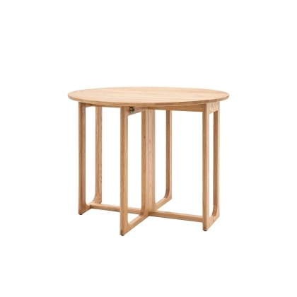 Gallery Direct Craft Natural Oak Folding Dining Table Gallery Direct Craft Natural Oak Folding Dining Table