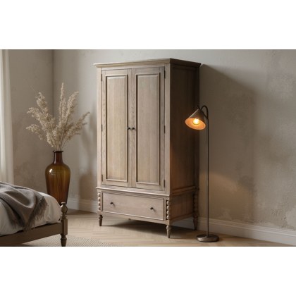 Gallery Direct Artisan Limewash Oak Wardrobe Gallery Direct Artisan Limewash Oak Wardrobe