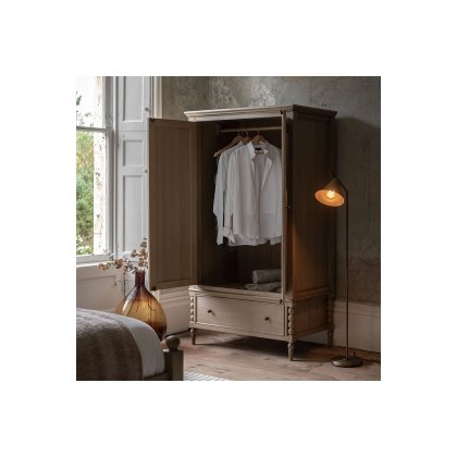 Gallery Direct Artisan Limewash Oak Wardrobe Gallery Direct Artisan Limewash Oak Wardrobe
