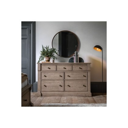 Gallery Direct Vancouver Rustic 7 Drawer Chest of Drawers Gallery Direct Vancouver Rustic 7 Drawer Chest of Drawers