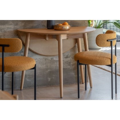 Gallery Direct Hatfield Natural Oak Folding Dining Table Gallery Direct Hatfield Natural Oak Folding Dining Table