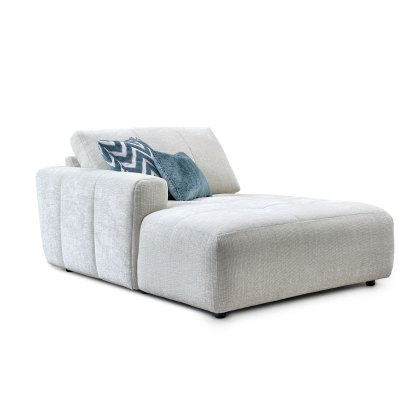 Opulent Fabric Modular Chaise End Opulent Fabric Modular Chaise End