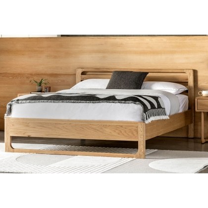 Gallery Direct Craft Natural Oak Bed Frame Gallery Direct Craft Natural Oak Bed Frame