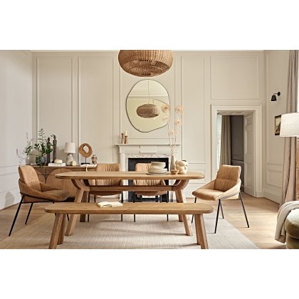 Austin Warm Oak 200cm Dining Table Austin Warm Oak 200cm Dining Table