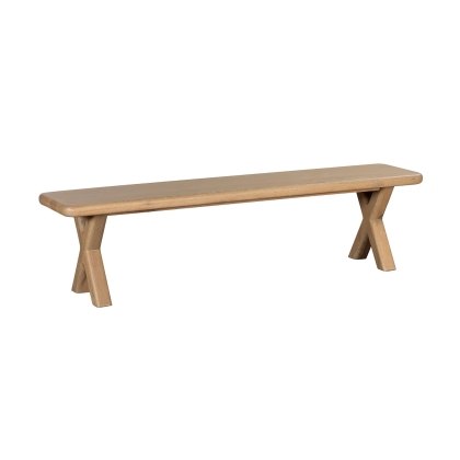 Flynn Natural Oak 180cm Dining Bench Flynn Natural Oak 180cm Dining Bench