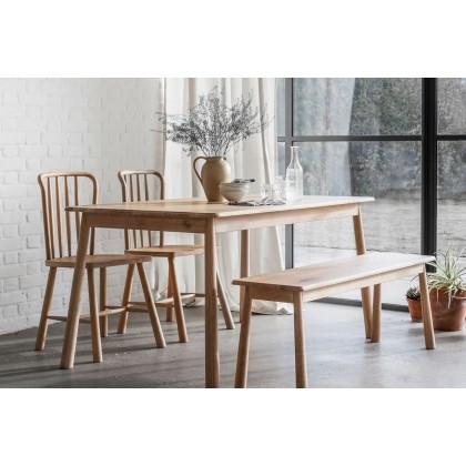 Gallery Direct Wycombe Oak Dining Table Gallery Direct Wycombe Oak Dining Table