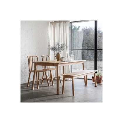 Gallery Direct Wycombe Oak Dining Table Gallery Direct Wycombe Oak Dining Table