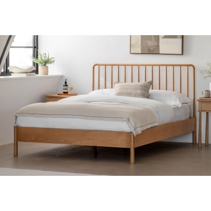 Gallery Direct Wycombe Oak Spindle Bed Frame Gallery Direct Wycombe Oak Spindle Bed Frame