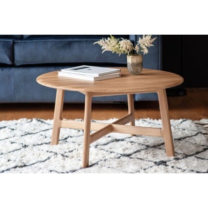 Gallery Direct Madrid Coffee Table in Oak Gallery Direct Madrid Coffee Table in Oak