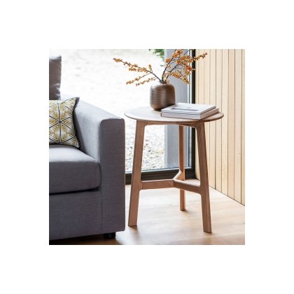Gallery Direct Madrid Side Table in Oak Gallery Direct Madrid Side Table in Oak