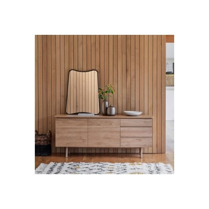 Gallery Direct Madrid Large Sideboard in Oak Gallery Direct Madrid Large Sideboard in Oak