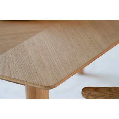 Gallery Direct Milano Oak Dining Table Gallery Direct Milano Oak Dining Table