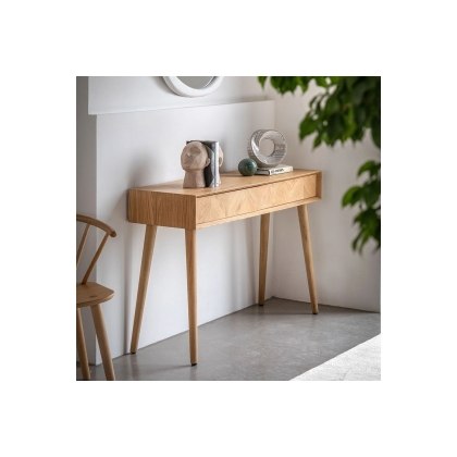 Gallery Direct Milano Oak 2 Drawer Console Table Gallery Direct Milano Oak 2 Drawer Console Table