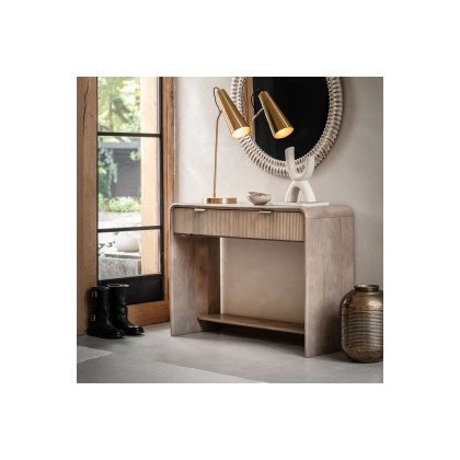 Gallery Direct Colonna Mango Wood Console Table Gallery Direct Colonna Mango Wood Console Table