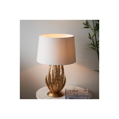 Gallery Direct Delphine 1 Table Lamp Gold Leaf Gallery Direct Delphine 1 Table Lamp Gold Leaf
