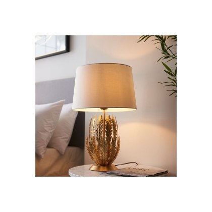 Gallery Direct Delphine 1 Table Lamp Gold Leaf Gallery Direct Delphine 1 Table Lamp Gold Leaf