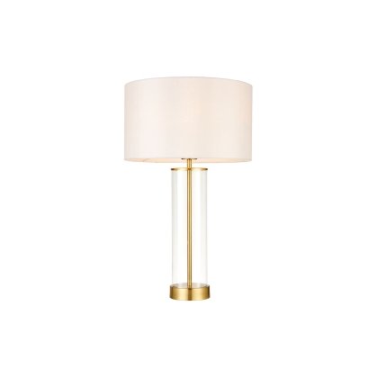 Gallery Direct Lessina Table Lamp Brushed Gold Gallery Direct Lessina Table Lamp Brushed Gold