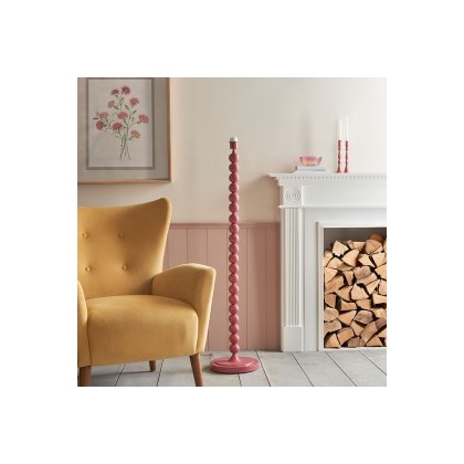 Gallery Direct Higgledy Floor Lamp Base Gloss Pink Clay Paint Gallery Direct Higgledy Floor Lamp Base Gloss Pink Clay Paint