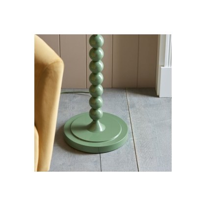 Gallery Direct Higgledy Floor Lamp Base Gloss Cotswold Green Gallery Direct Higgledy Floor Lamp Base Gloss Cotswold Green