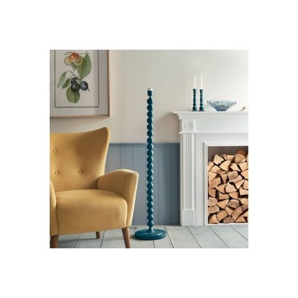 Gallery Direct Higgledy Floor Lamp Base Gloss Marlin Blue Paint Gallery Direct Higgledy Floor Lamp Base Gloss Marlin Blue Paint