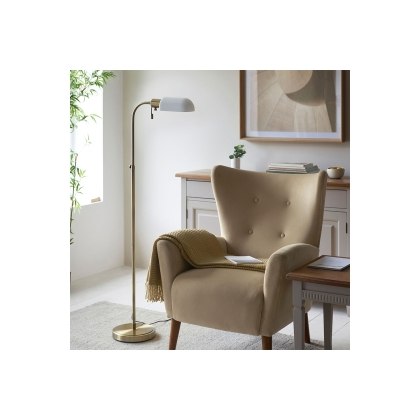 Gallery Direct Pharmacy 1 Floor Lamp Antique Brass Opal Glass Gallery Direct Pharmacy 1 Floor Lamp Antique Brass Opal Glass