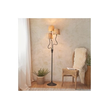Gallery Direct Wriggle 3 Floor Lamp Matt Black Gallery Direct Wriggle 3 Floor Lamp Matt Black