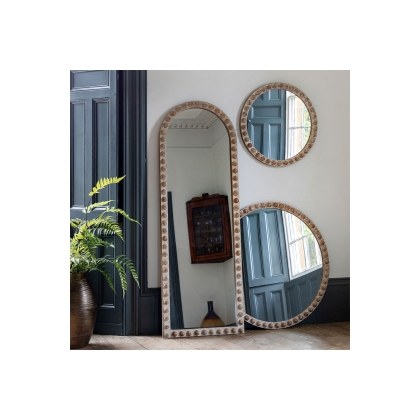 Gallery Direct Millbrook Round Mirror 950x25x950mm Gallery Direct Millbrook Round Mirror 950x25x950mm