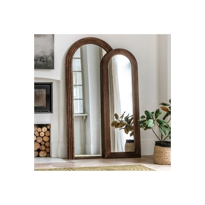 Gallery Direct Beaufort Mirror Dark 540x30x1630mm Gallery Direct Beaufort Mirror Dark 540x30x1630mm