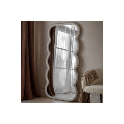 Gallery Direct Como Curved Leaner Mirror 900x1800mm Gallery Direct Como Curved Leaner Mirror 900x1800mm