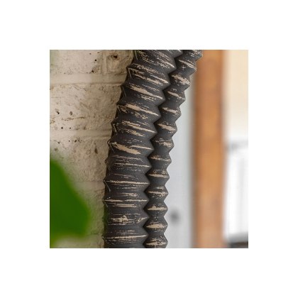 Gallery Direct Pimlico Arch Overmantle Black Wash 1200x1000mm Gallery Direct Pimlico Arch Overmantle Black Wash 1200x1000mm