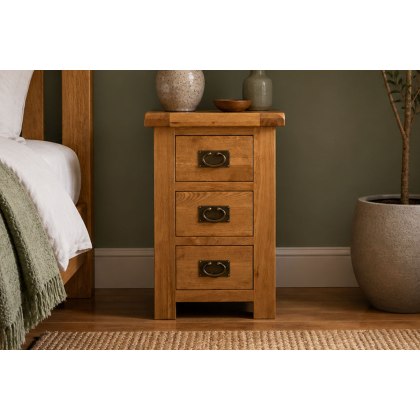 Salisbury Waxed Premium Oak Bedside Table Salisbury Waxed Premium Oak Bedside Table