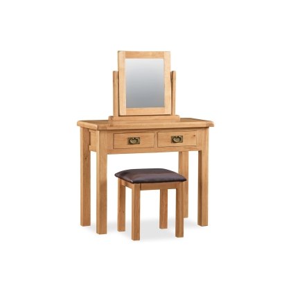 Salisbury Waxed Premium Oak Dressing Table Salisbury Waxed Premium Oak Dressing Table