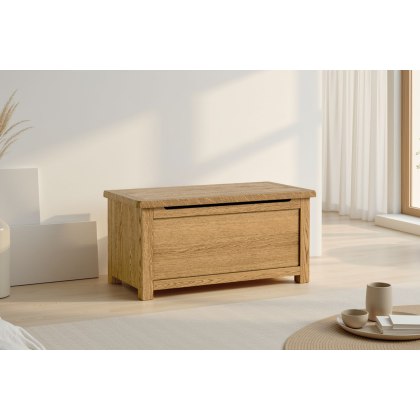Salisbury Waxed Premium Oak Storage Box Salisbury Waxed Premium Oak Storage Box