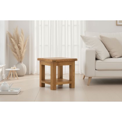 Salisbury Waxed Premium Oak Lamp Table Salisbury Waxed Premium Oak Lamp Table