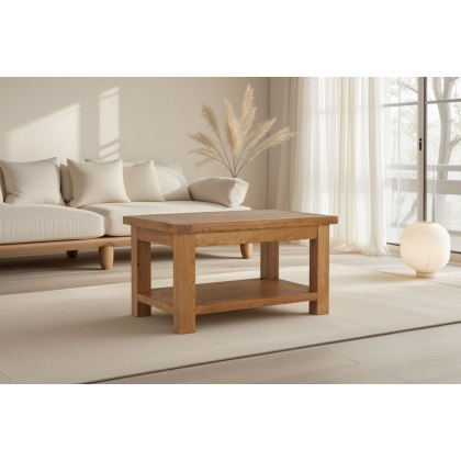 Salisbury Waxed Premium Oak Coffee Table Salisbury Waxed Premium Oak Coffee Table